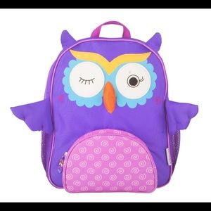 Zoocchini Toddler Backpack 13"  Bag Olive the Owl